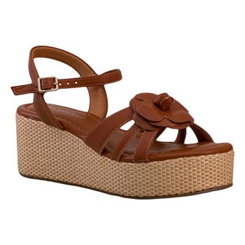 Sandalia-Pecan-Flor-Salto-Anabela-Tramado-|-Comfort-Tamanho--34---Cor--PECAN-0